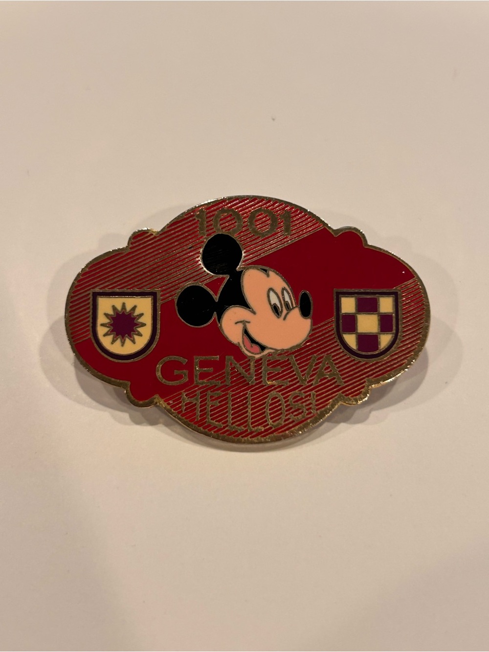 Disney Red Mickey Geneva LE 100 Pin